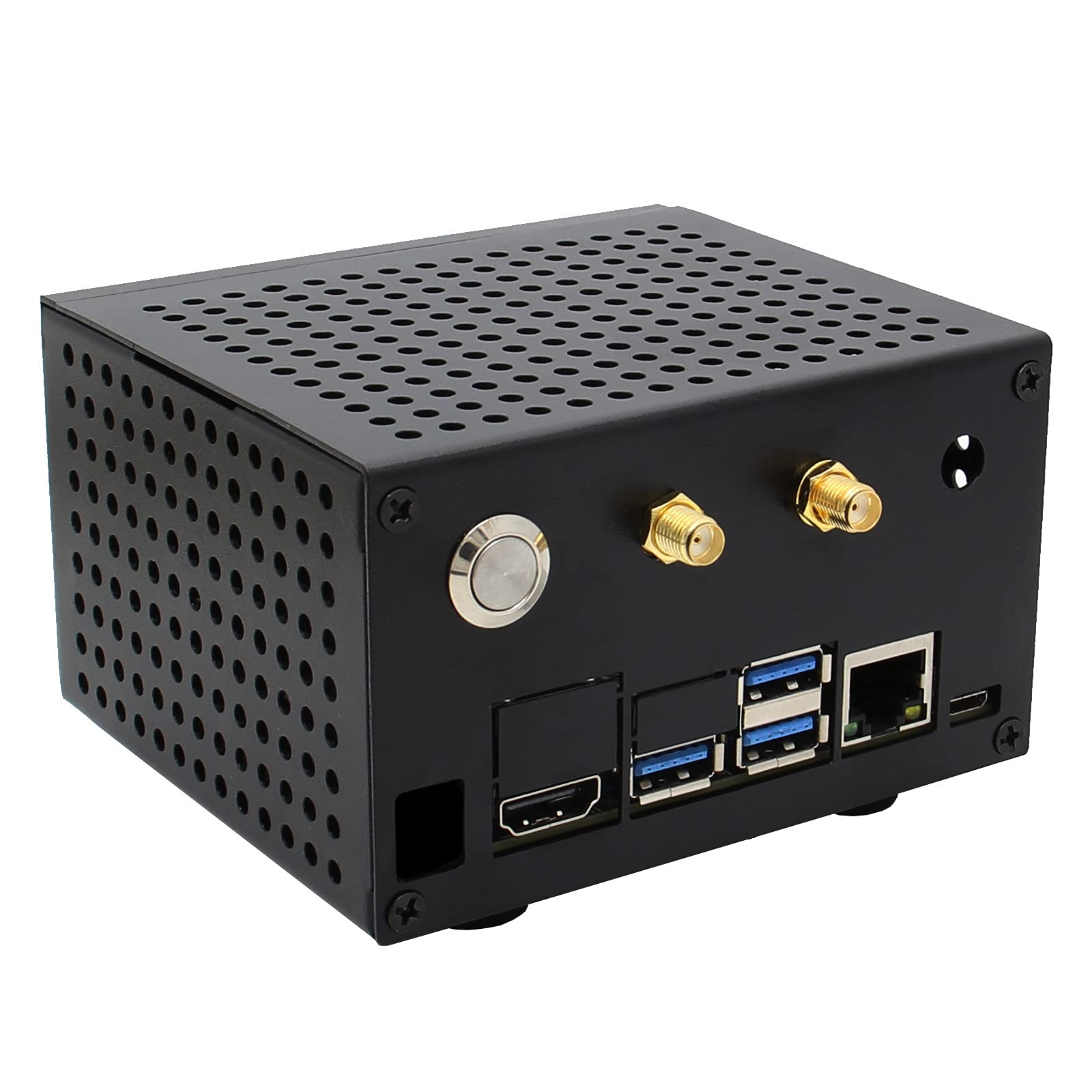 Amazon.com: Metal Case/Enclosure with Power & Reset Control Switch